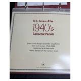 U.s. Coins of the 1940s Collector Panels Album