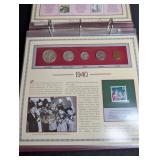 U.s. Coins of the 1940s Collector Panels Album