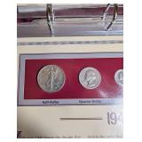 U.s. Coins of the 1940s Collector Panels Album