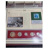 U.s. Coins of the 1940s Collector Panels Album