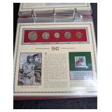 U.s. Coins of the 1940s Collector Panels Album