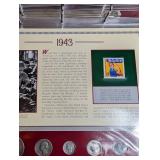 U.s. Coins of the 1940s Collector Panels Album