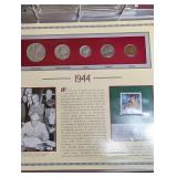 U.s. Coins of the 1940s Collector Panels Album