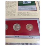 U.s. Coins of the 1940s Collector Panels Album
