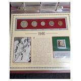 U.s. Coins of the 1940s Collector Panels Album