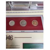 U.s. Coins of the 1940s Collector Panels Album