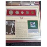 U.s. Coins of the 1940s Collector Panels Album