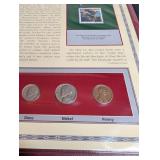 U.s. Coins of the 1940s Collector Panels Album