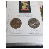 Complete John F. Kennedy Uncirculated U.s. Half-Dollar Collection Album