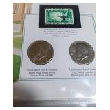 Complete John F. Kennedy Uncirculated U.s. Half-Dollar Collection Album