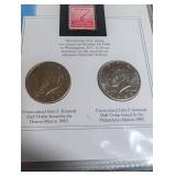 Complete John F. Kennedy Uncirculated U.s. Half-Dollar Collection Album