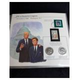Complete John F. Kennedy Uncirculated U.s. Half-Dollar Collection Album