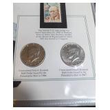 Complete John F. Kennedy Uncirculated U.s. Half-Dollar Collection Album