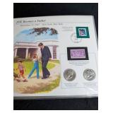 Complete John F. Kennedy Uncirculated U.s. Half-Dollar Collection Album