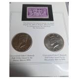 Complete John F. Kennedy Uncirculated U.s. Half-Dollar Collection Album