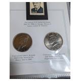 Complete John F. Kennedy Uncirculated U.s. Half-Dollar Collection Album