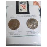 Complete John F. Kennedy Uncirculated U.s. Half-Dollar Collection Album