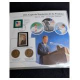 Complete John F. Kennedy Uncirculated U.s. Half-Dollar Collection Album