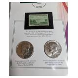 Complete John F. Kennedy Uncirculated U.s. Half-Dollar Collection Album