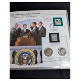 Complete John F. Kennedy Uncirculated U.s. Half-Dollar Collection Album