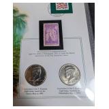Complete John F. Kennedy Uncirculated U.s. Half-Dollar Collection Album