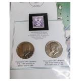 Complete John F. Kennedy Uncirculated U.s. Half-Dollar Collection Album
