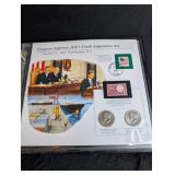 Complete John F. Kennedy Uncirculated U.s. Half-Dollar Collection Album