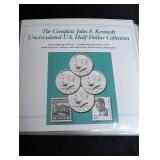 The Complete John F. Kennedy Uncirculated U.s. Half-Dollar Collection Album