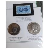 The Complete John F. Kennedy Uncirculated U.s. Half-Dollar Collection Album