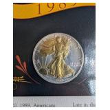 U.s. Silver Eagle Dollars Collector Panels (Lot of 25)