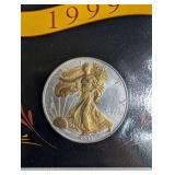 U.s. Silver Eagle Dollars Collector Panels (Lot of 25)