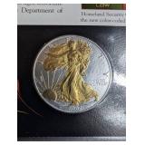 U.s. Silver Eagle Dollars Collector Panels (Lot of 25)