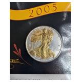 U.s. Silver Eagle Dollars Collector Panels (Lot of 25)