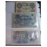 Mixed World Banknote Collection in Binder
