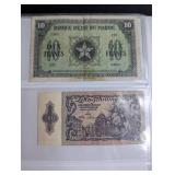 Mixed World Banknote Collection in Binder