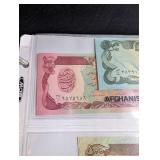 Mixed World Banknote Collection in Binder