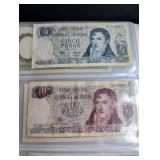 Mixed World Banknote Collection in Binder
