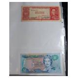 Mixed World Banknote Collection in Binder