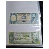 Mixed World Banknote Collection in Binder