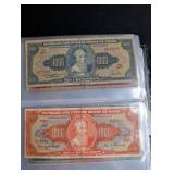 Mixed World Banknote Collection in Binder