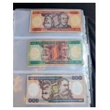 Mixed World Banknote Collection in Binder