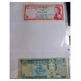 Mixed World Banknote Collection in Binder