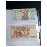 Mixed World Banknote Collection in Binder