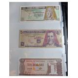 Mixed World Banknote Collection in Binder