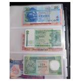 Mixed World Banknote Collection in Binder