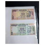 Mixed World Banknote Collection in Binder