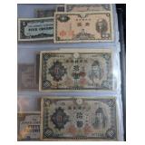 Mixed World Banknote Collection in Binder