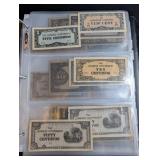 Mixed World Banknote Collection in Binder