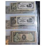 Mixed World Banknote Collection in Binder