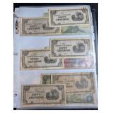 Mixed World Banknote Collection in Binder